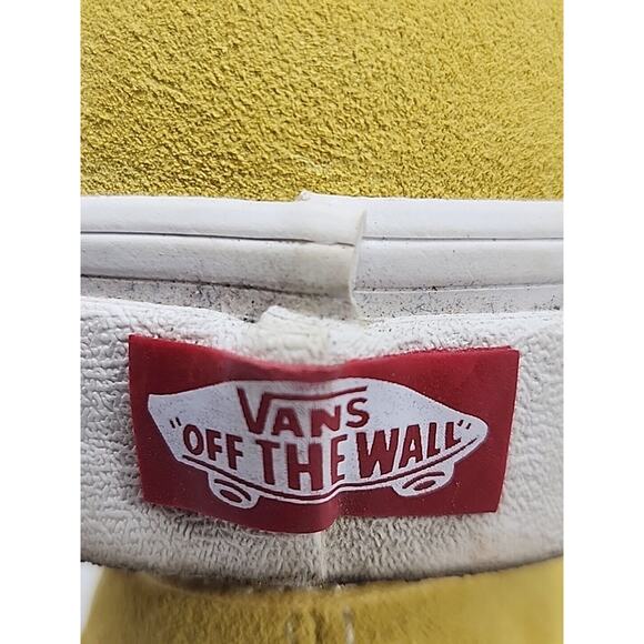 Vans Slip On Suede Shoes Sneakers Mens Size 11.5 Aspen Yellow Mustard 47V Casual main image 10